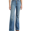 Lauren Ralph Lauren Women's Petite High-Rise Flare Jean Mirabeau Wash 4