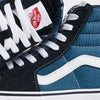 Vans U Sk8-Hi Unisex Sneakers, Navy, 9.5 US Women/8 US Men