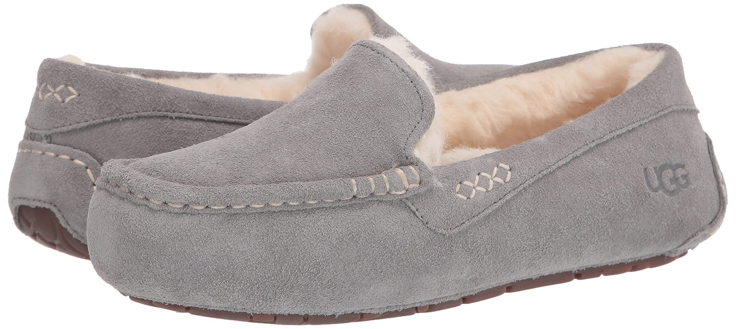 UGG Women's Ansley Slipper, Light Grey, 7