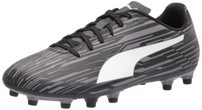 Puma Men's Rapido IiiSoccer Shoe, Puma Black Puma White Castlerock, 13 US