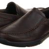 Rockport Men's Eberdon Dark Brown Leather 9 W (EE)-9 W