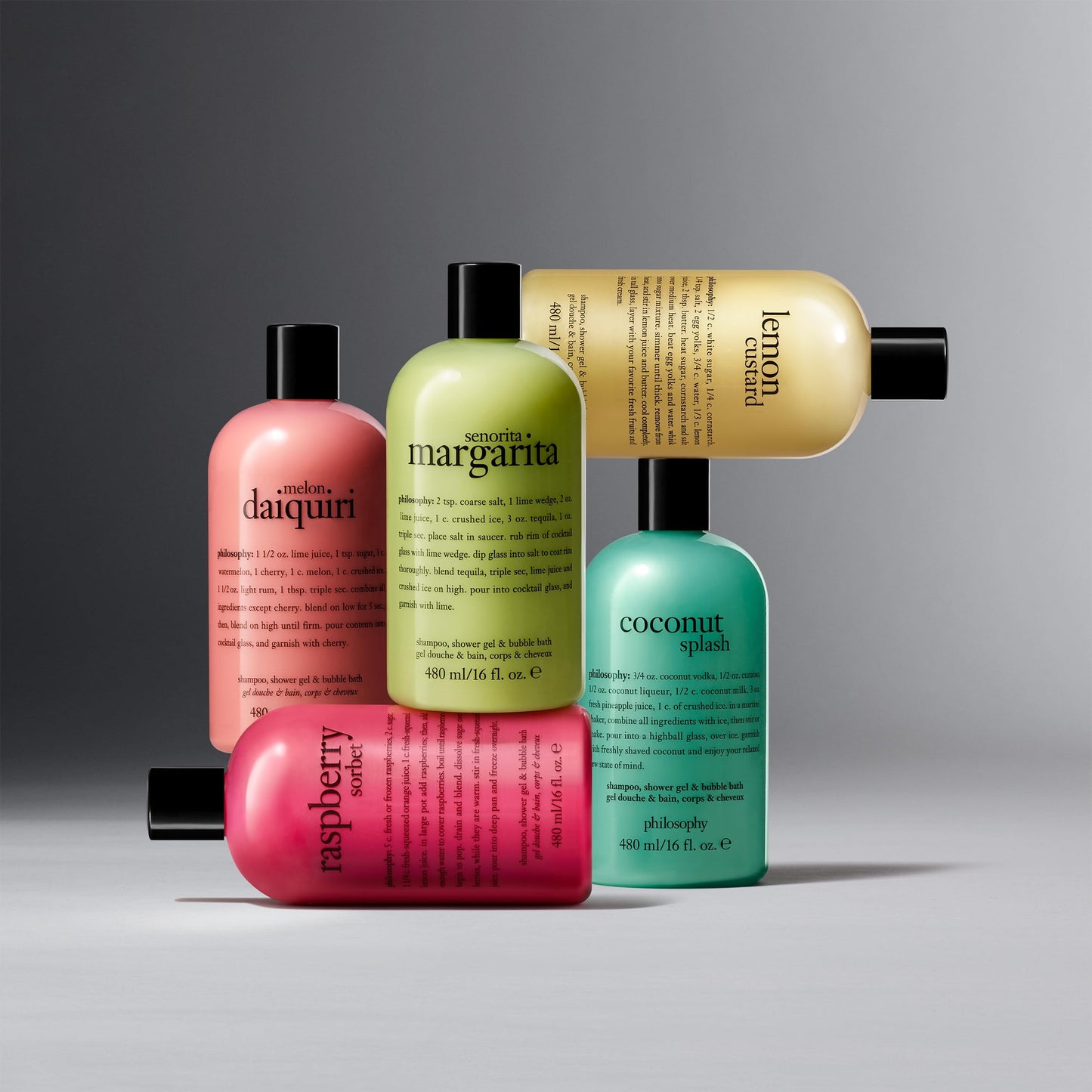 philosophy - melon daiquiri shower gel, 16 oz ( Some Missing)
