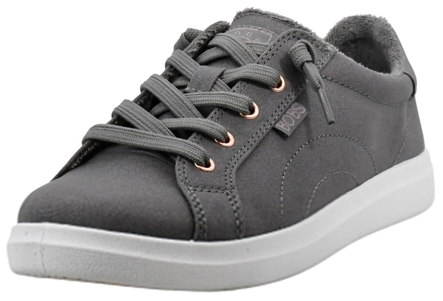 Skechers Women's Bobs D'vine Sneaker, Grey, 8 M
