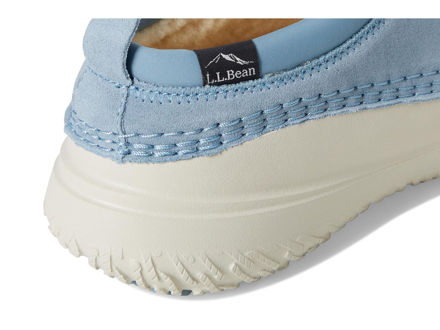 L.L.Bean Women's Wicked Good Max Slipper, Cadet Blue/Silver Birch, 8