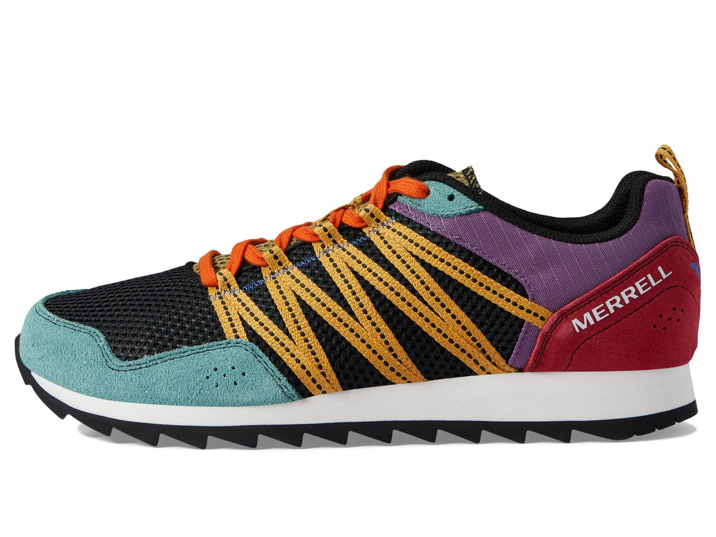 Merrell® Alpine Sport Sneakers for Men – Leather and Nylon Construction – Lightweight EVA Midsole Sport Multi 15 M