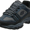 Skechers Men's After Burn Memory Fit - Strike Off, Navy/Gray, 14 X-Wide
