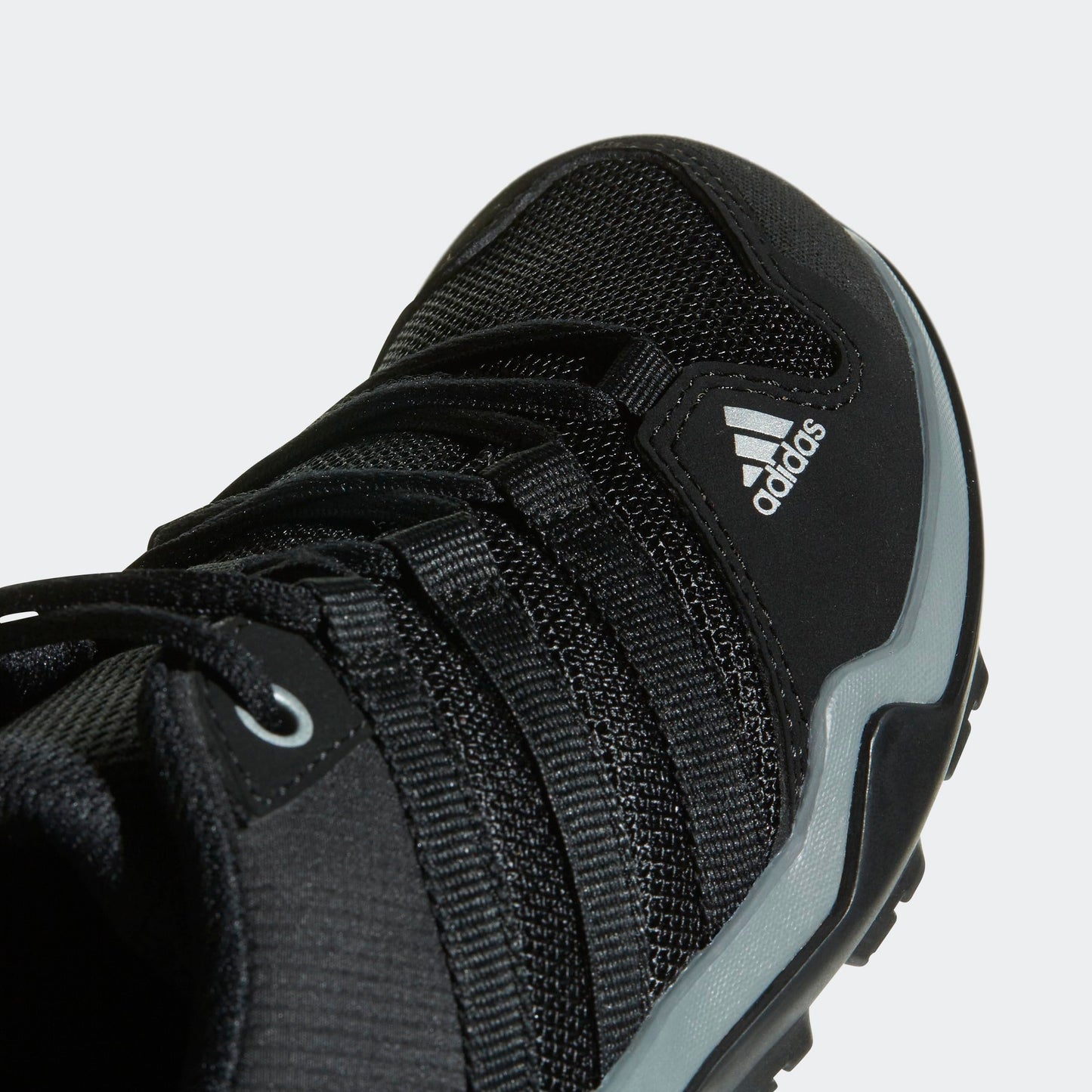 adidas Outdoor Boys Terrex Ax2r Hiking Boot, Black/Black/Vista Grey, 10.5 Little Kid US