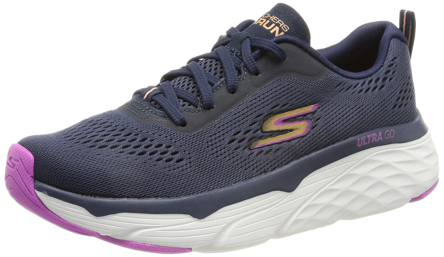 Skechers Performance Max Cushioning Elite 128262 Womens Running 65 BM US Navy