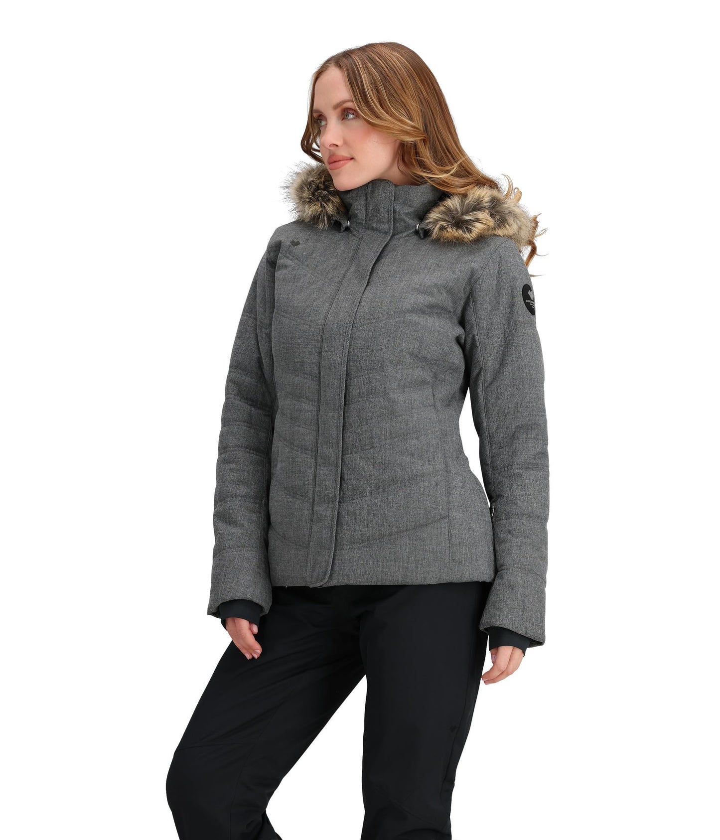 Obermeyer Petite Tuscany II Jacket Charcoal 4P