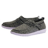 Hey Dude Women's Wendy Halo Black Lilac Size 10 | Women’s Shoes | Women’s Lace Up Loafers | Comfortable & Light-Weight