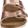 Birkenstock Girls Heels Open Toe Sandals, Brown Electric Metallic Copper Electric Metallic Copper, 11-11.5 Narrow Little Kid