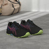ASICS Women's Gel-Venture 9 Shoes, 9.5, Black/HOT Pink