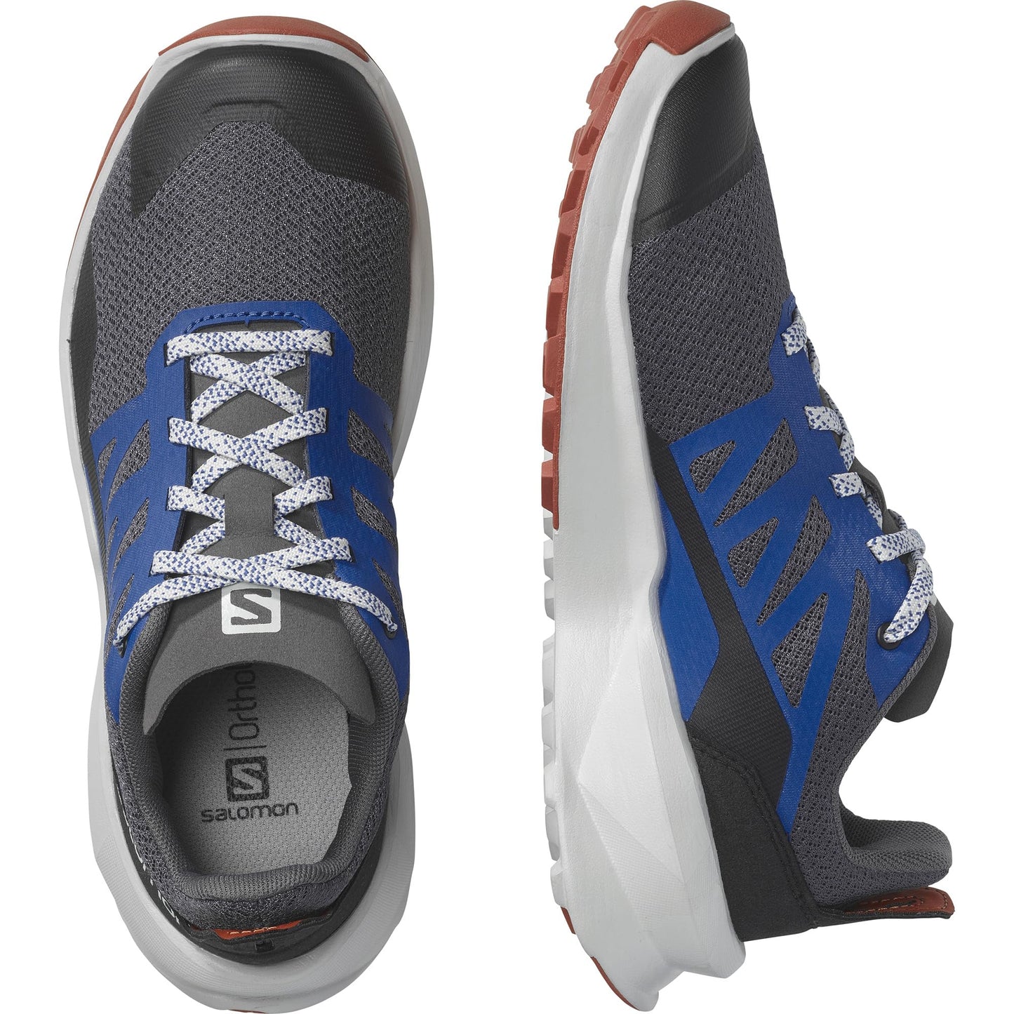 Salomon PATROL Shoes for Kids, Magnet / Lunar Rock / Burnt Henna, 1
