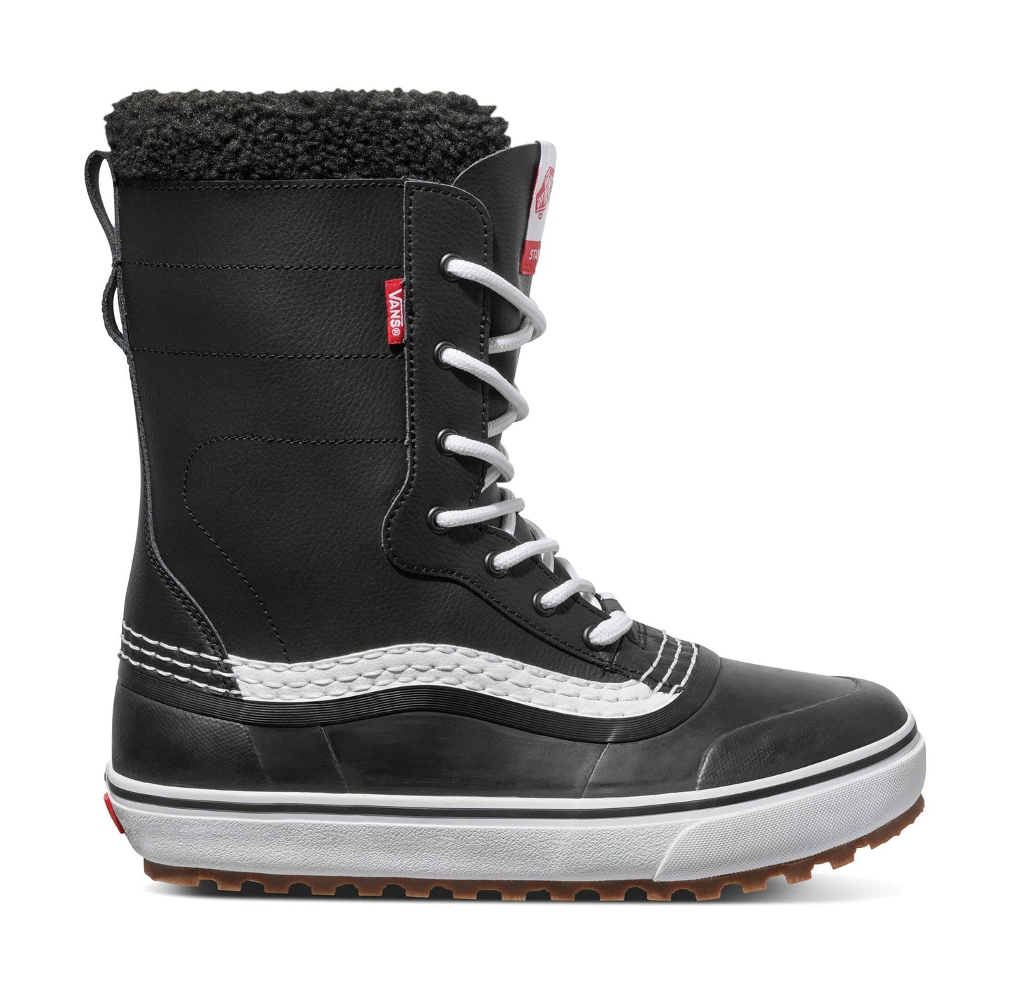 Vans Standard MTE Snow Boots (Black/White, 5.5)