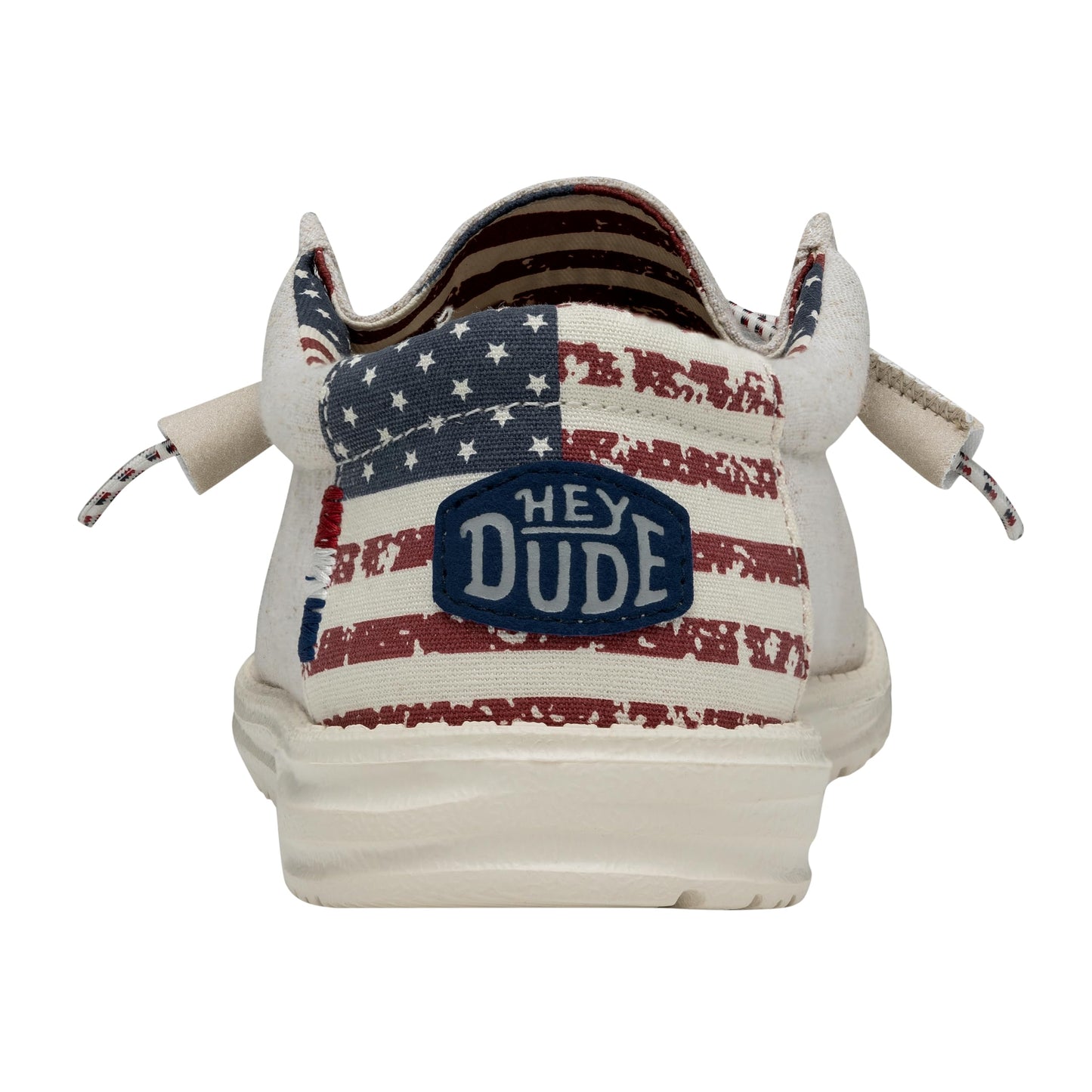 HEYDUDE Wally Patriotic - Off White Patriotic