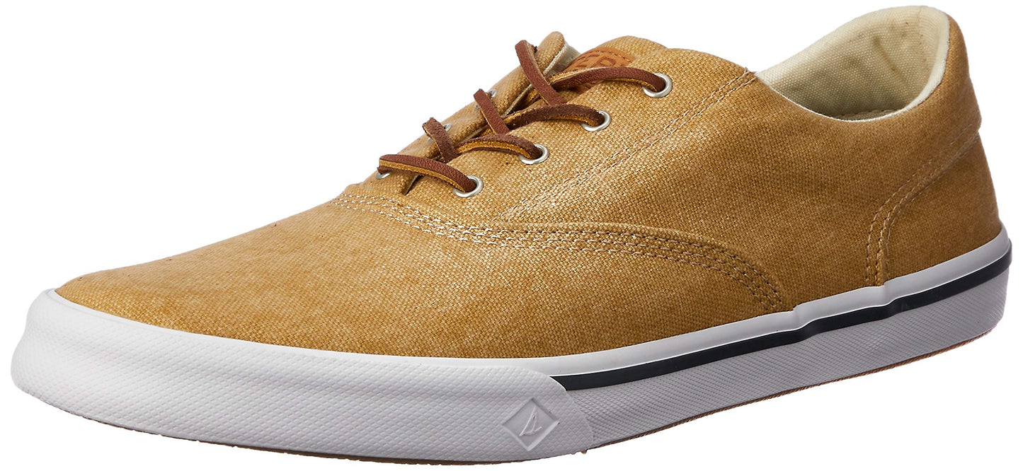 Sperry Men's Striper II Cvo Sneaker, Tan Chino, 11
