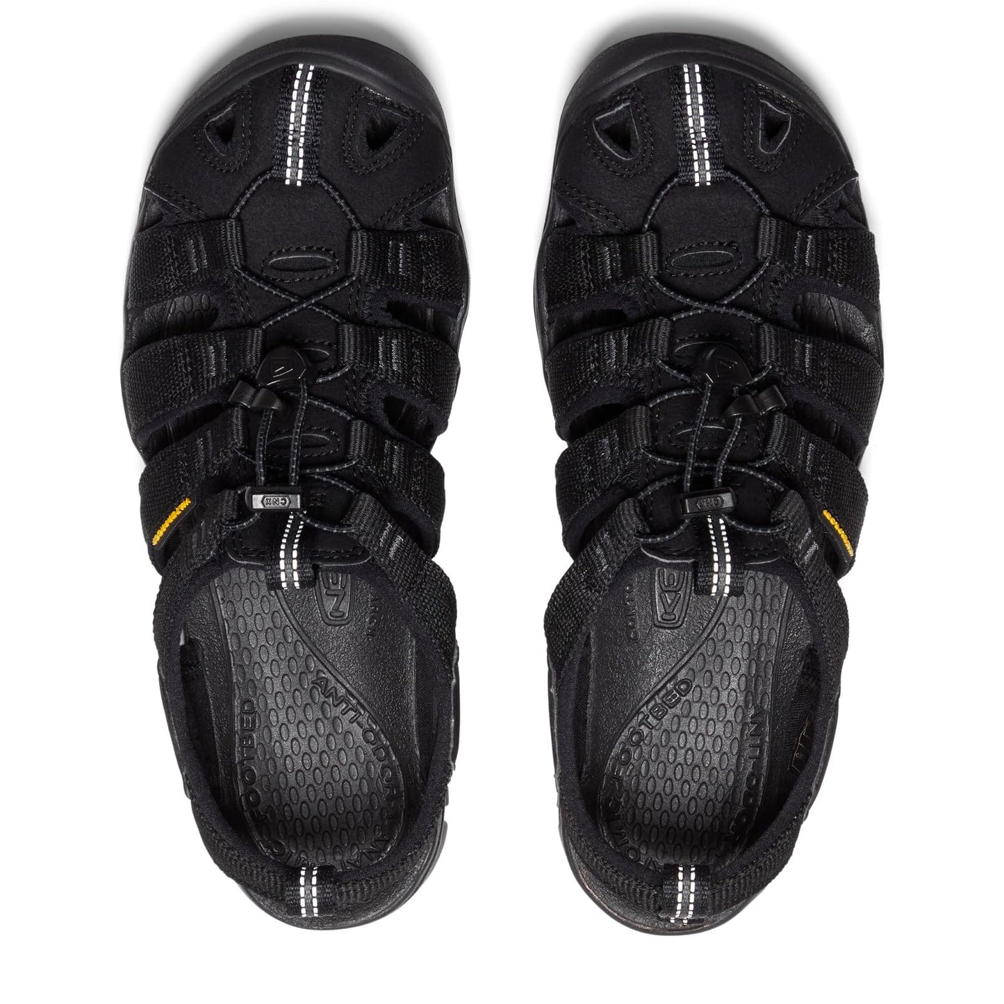 KEEN Women's CLEARWATER CNX Sandal, BLACK/BLACK, 6.5 M US