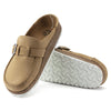 Birkenstock Womens Clogs Buckley Latte Cream Nubuck 39 N EU