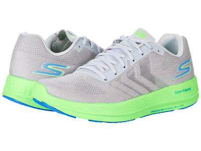 Skechers Go Run Razor 3+ Grey/Lime 8.5 B (M)