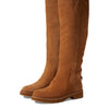 Cole Haan Waterproof Greenwich Tall Boot Golden Honey Suede/Antique 7.5 B (M)