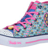 Skechers Kids Girl's Twinkle Toes ¿ Shuffles 10830L Lights (Little Kid/Big Kid) Aqua/Multi Shoe