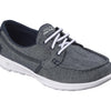 Skechers Performance Women's Go Walk Lite-15433 Wide Boat Shoe,navy,12 W US
