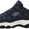 Skechers Men's Afterburn Wonted Memory Fit Slip-On Trainer, Navy, 14 XW US