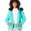 Obermeyer Tuscany II Jacket for Women - Front Zip Closure, Long Sleeves and Internal Cuffs, and Gorgeous Snow Jacket Pixie Dust 0 One Size