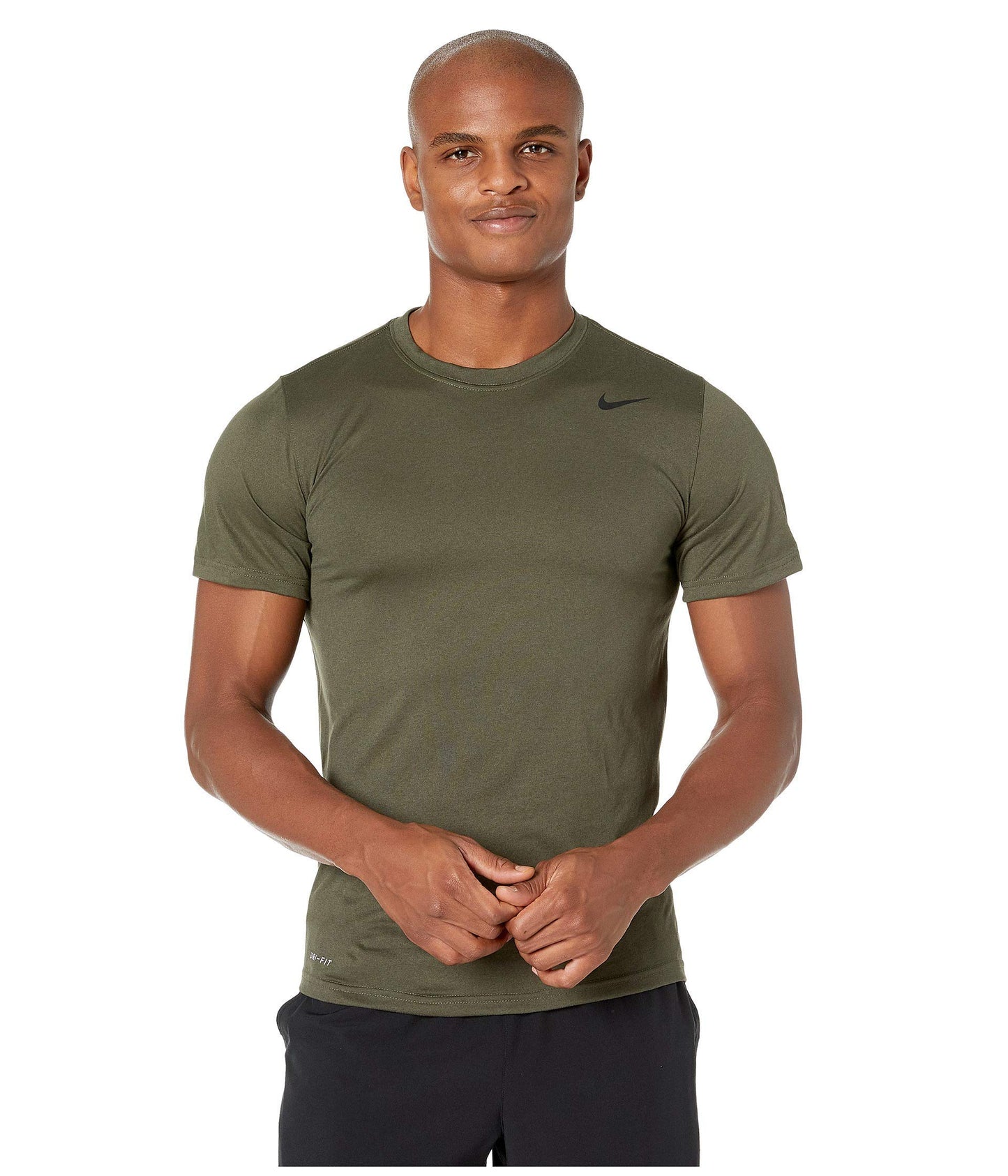 Nike Legend 2.0 Short Sleeve Tee Cargo Khaki/Matte Silver MD