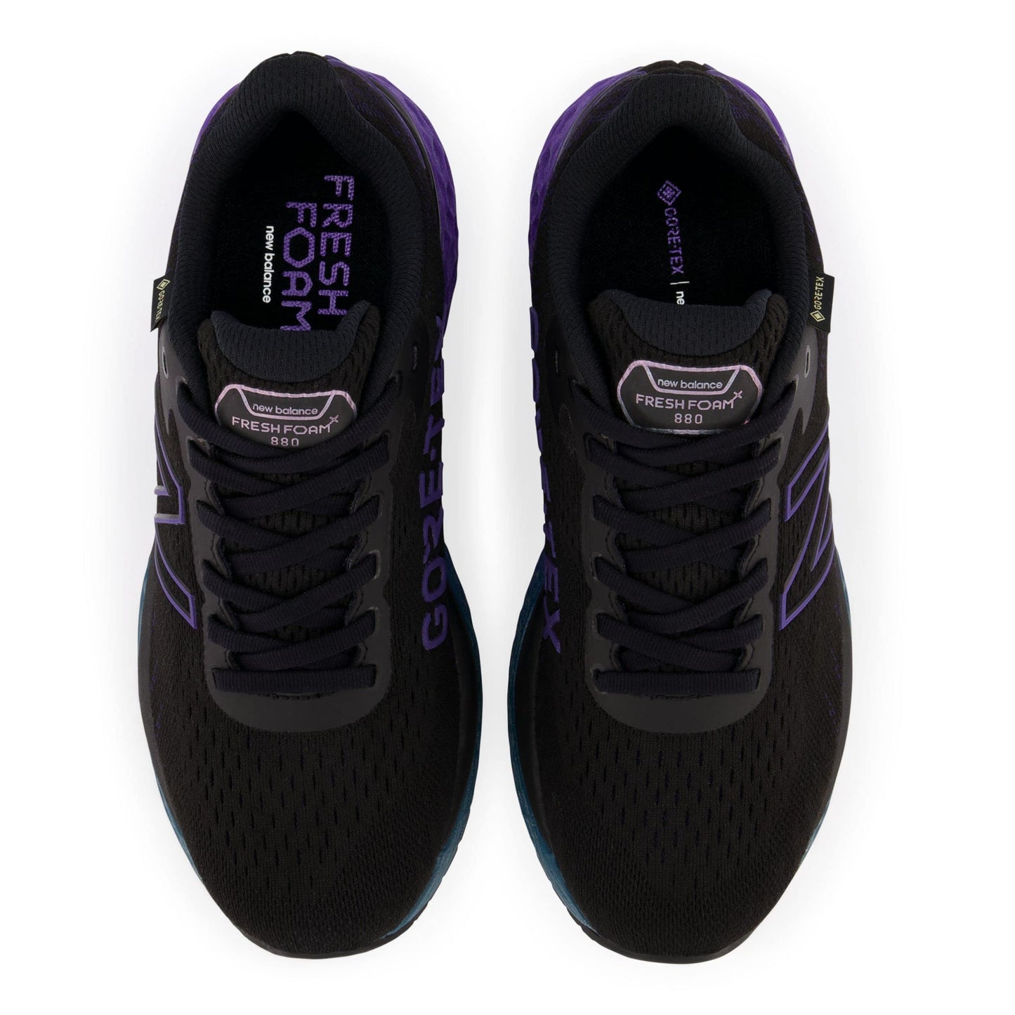 New Balance Women's Fresh Foam 880v11 Running Shoe, Black/Night Tide, 11.5 Medium
