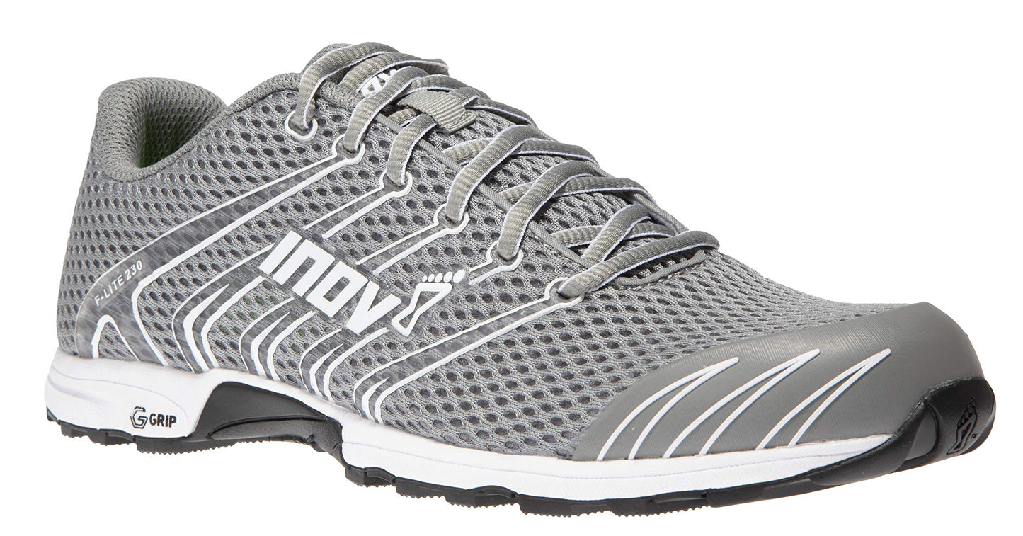 Inov-8 Womens F-Lite G 230 - Grey/White 9 W US