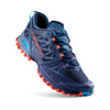 La Sportiva Men's Bushido III Performance Mountain/Trail Running Shoes, Deep Sea/Cherry Tomato, US 9 Wide (EU Equivalent 42)