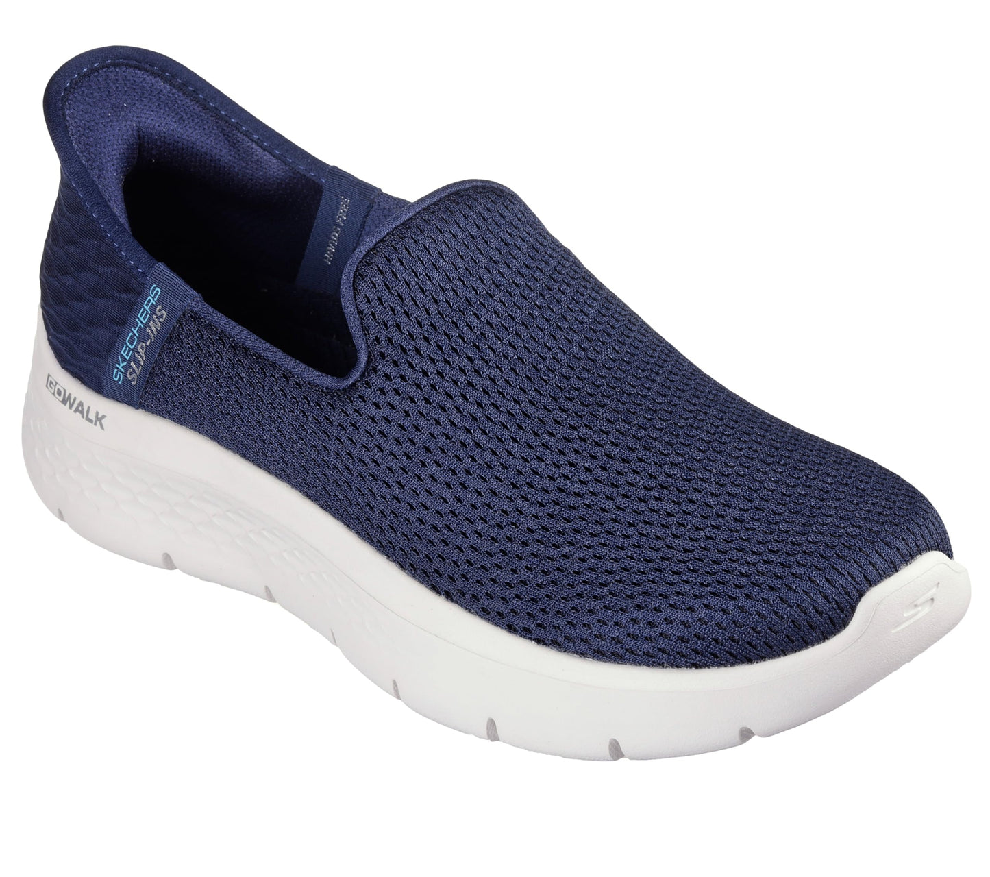 Skechers Women's Hands Free Slip-Ins Go Walk Flex-Relish Sneaker, Navy, 8 Wide US