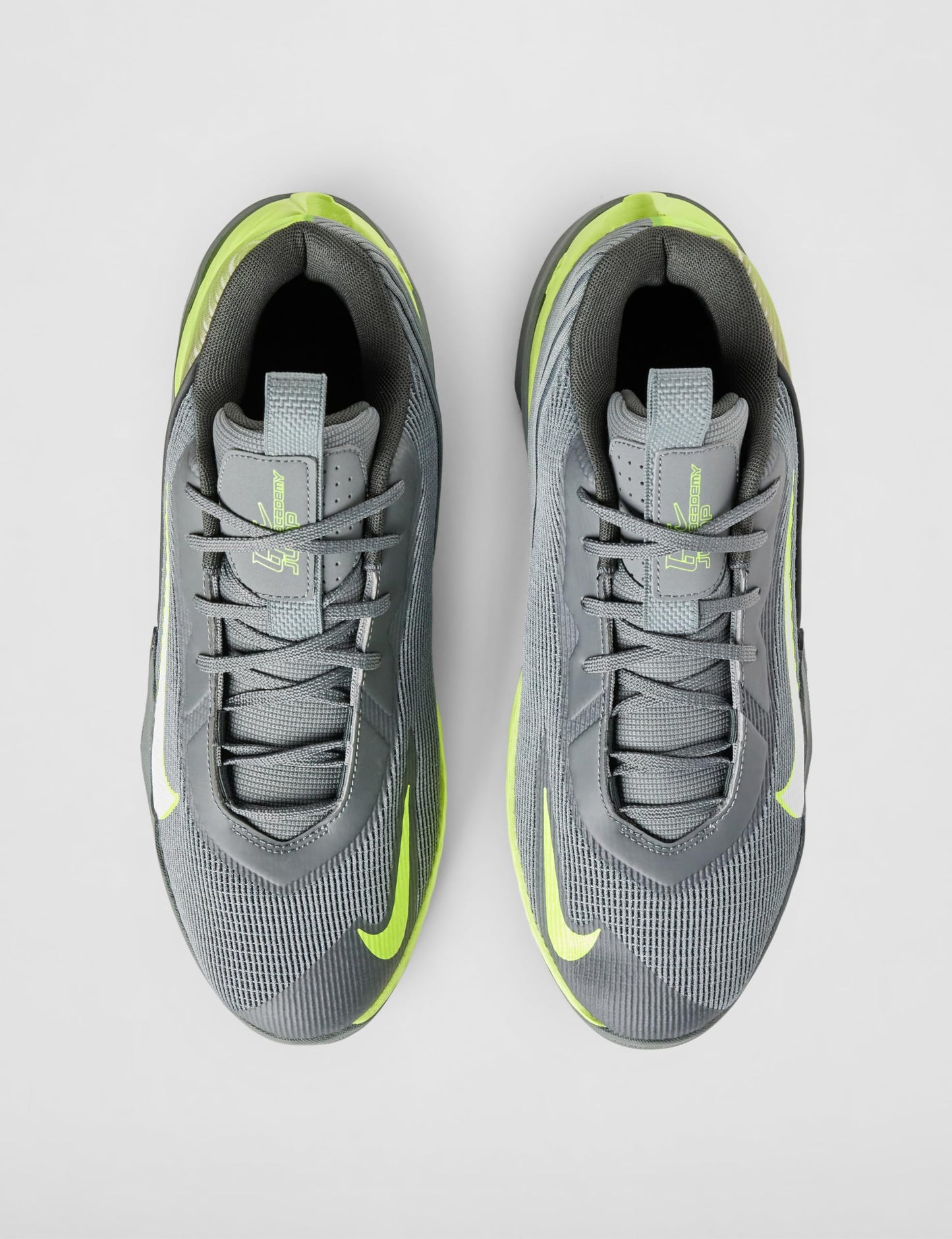 Nike Men's G.T. Jump Academy Basketball Shoes, Smoke Grey/White-Dark Smoke Grey-Volt, 5.5