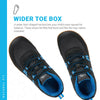 Xero Shoes Prio Youth | Black/Blue, Size 1