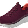 Skechers Women's D'lux Walker Star Stunner Sneakers, Plum, 9.5