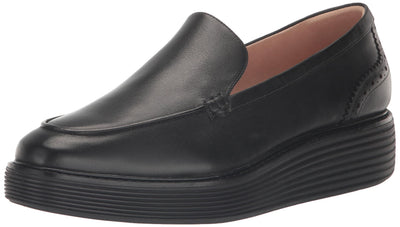 Cole Haan Women's Original Grand Platform Venetian Loafer, Black/Black, 5-C US
