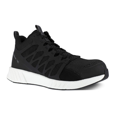 Reebok Fusion Flexweave™ Work Composite Toe Black/White 7 E - Wide