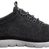 Skechers Men's Summits Louvin Slip-On Sneaker, Charcoal/Orange, 8 Wide