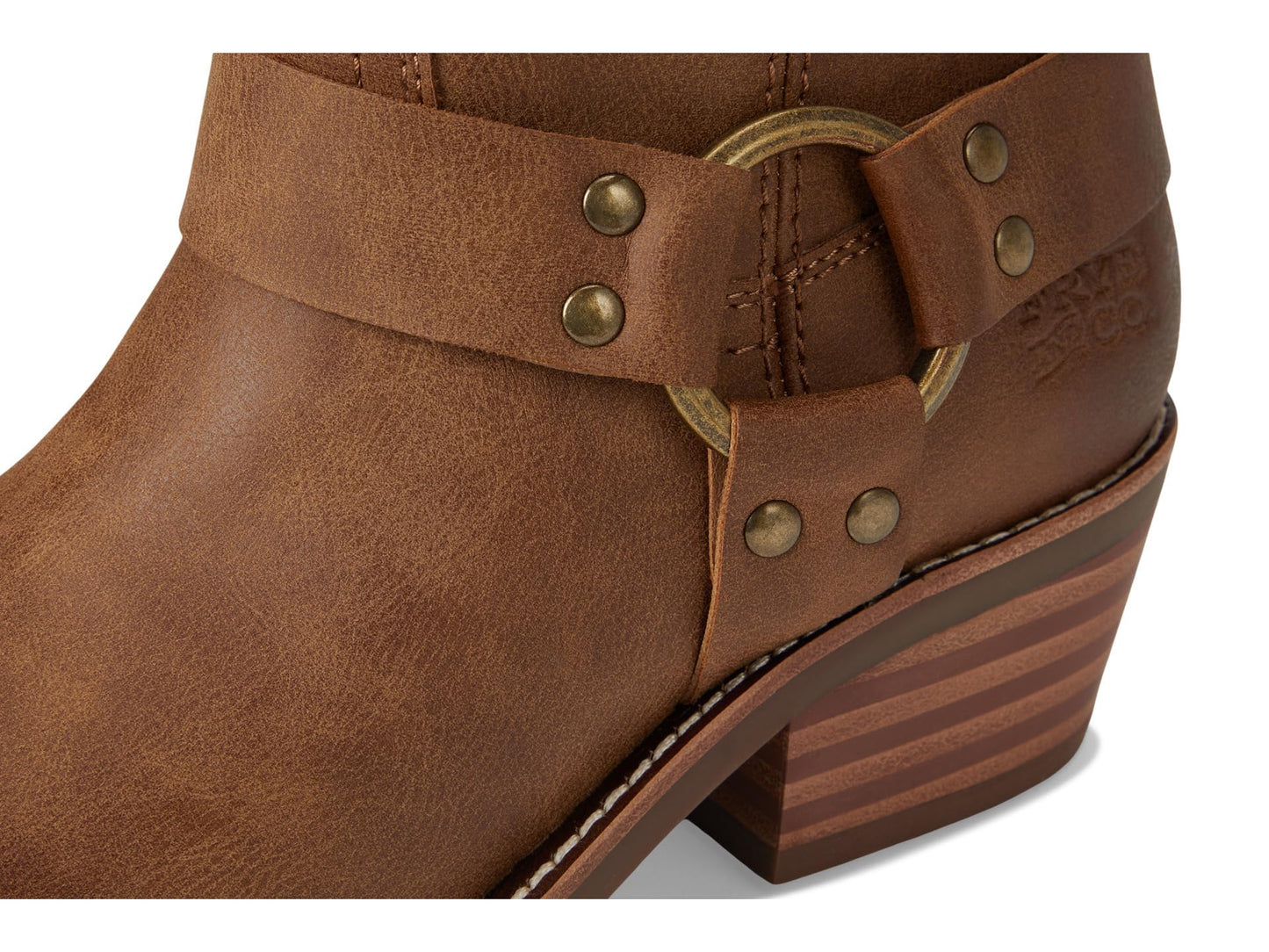 FRYE AND CO. Women's Lorrie Harness 12 Tan 6.5 Medium