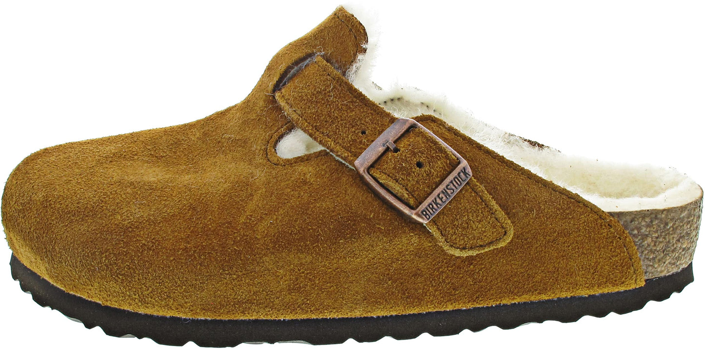Birkenstock 1001140139 Boston Shearling Mink/Bei 39