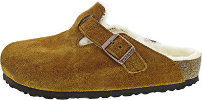 Birkenstock 1001140139 Boston Shearling Mink/Bei 39
