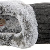 Skechers BOBS Women's Keepsakes - Ice Angel Slipper, Charcoal, 7 M US