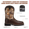 Golden Fox 11" Waterproof Square Toe Composite Toe Pull-On Western Work Boot Lightweight Outsole Industrial (10 D)
