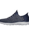 Skechers Men's Summits Key Pace Hands Free Slip-in Sneaker,Navy,14 Wide