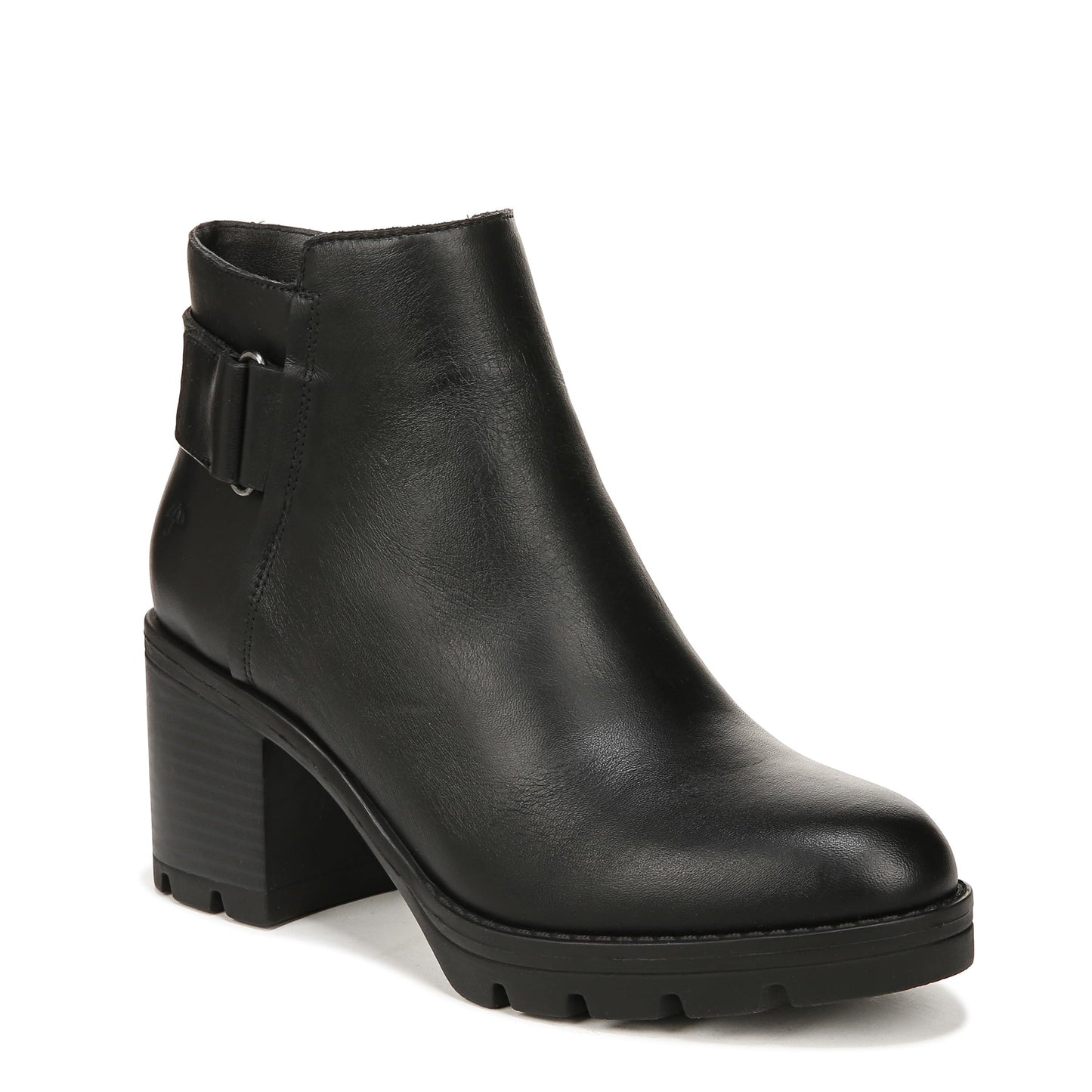 Naturalizer Womens Veeda Water Resistant Booties Black Leather 11 W