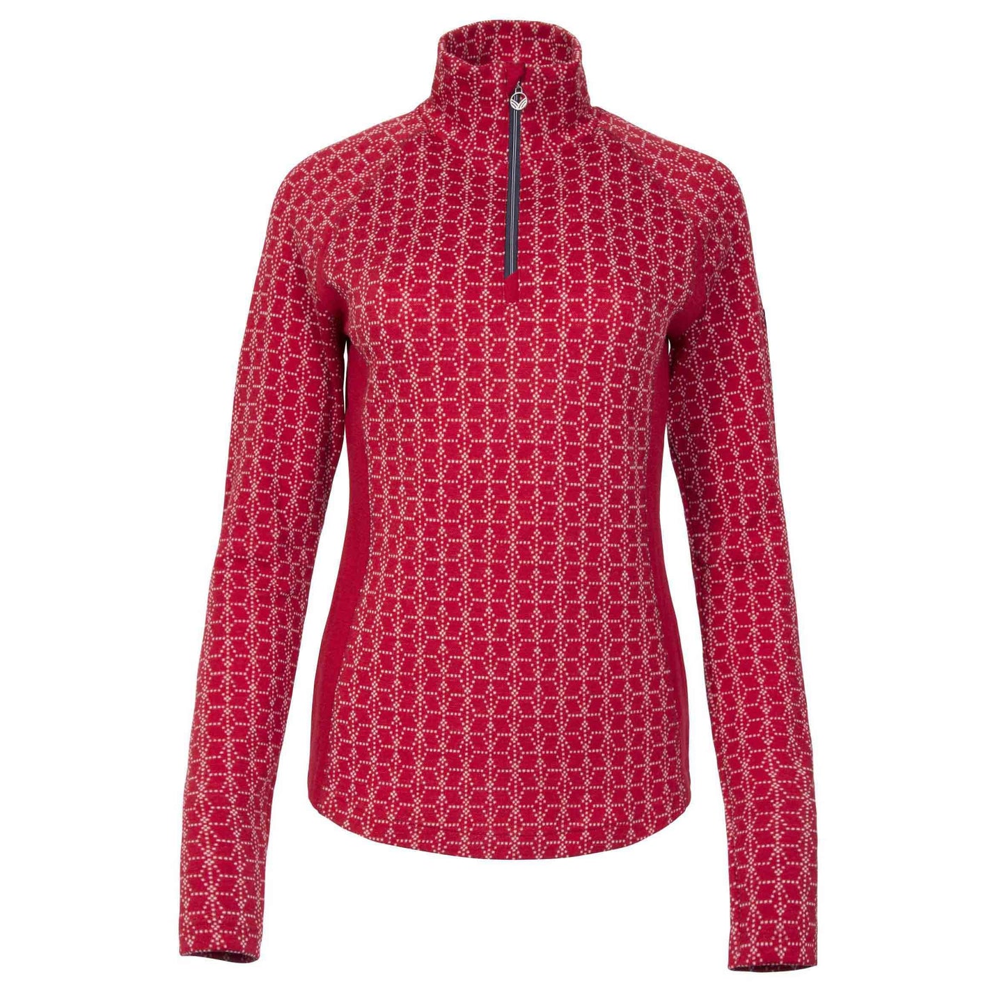 Dale of Norway - Stjerne Basic Women's Sweater, 100% Wool, (Medium, Red)