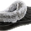 Skechers Women's Keepsakes – Ice Angel Slipper, Charcoal, 7.5 Wide