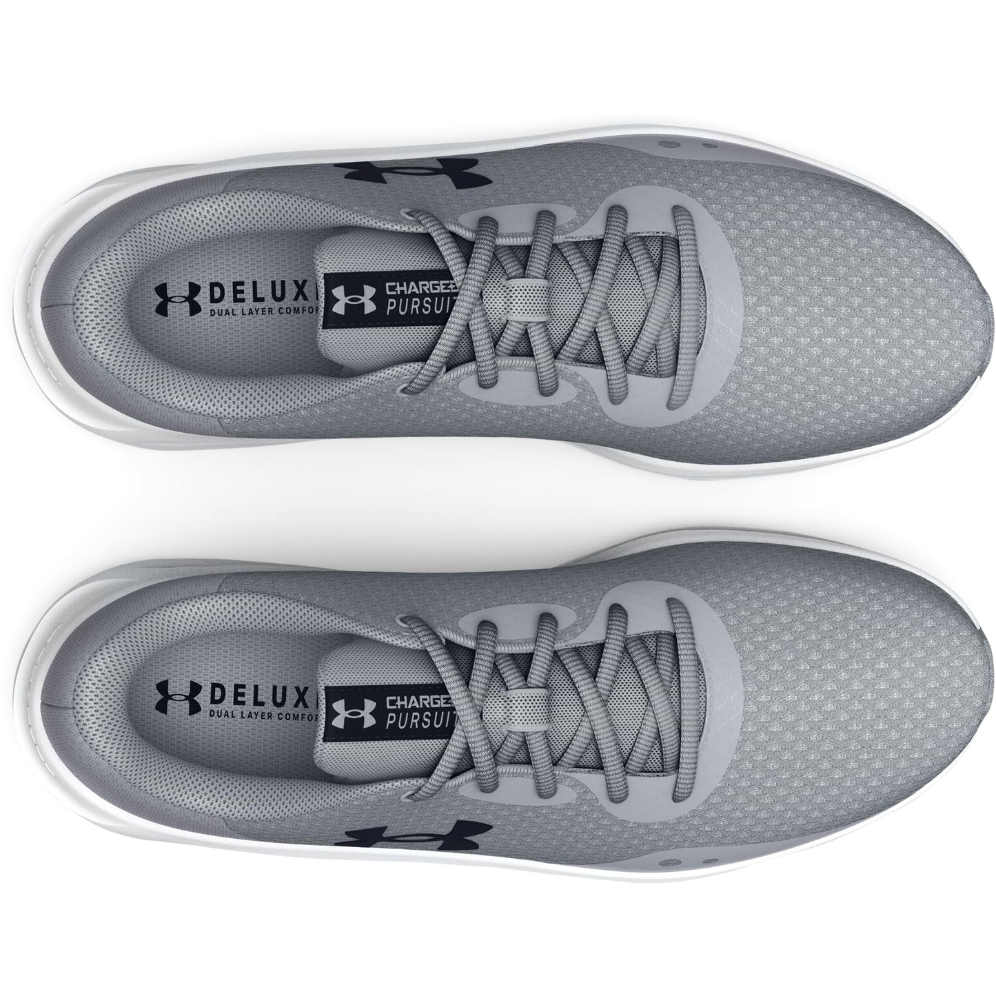 Under Armour Men's Charged Pursuit 3 Running Shoe, Mod Gray (104)/Black, 7