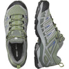 Salomon Women’s X Ultra Pioneer Aero Trail Running Shoes - Oil Green/Castor Gray/Amparo Blue - 6.5